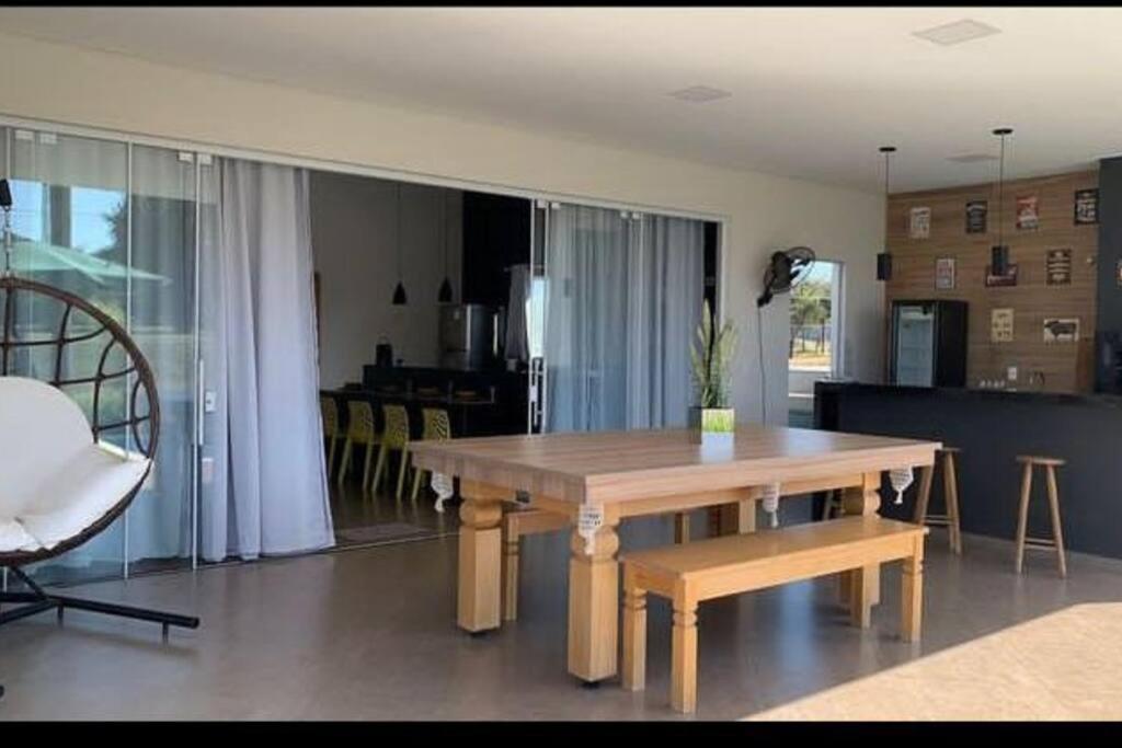 Villa Aconchegante Casa Na Represa. Itaí Esterno foto