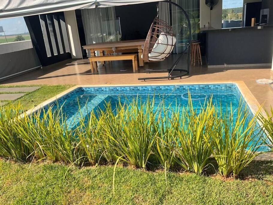 Villa Aconchegante Casa Na Represa. Itaí Esterno foto